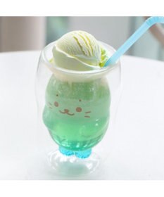 Mother garden しろたん ダブルウォールグラス 《 しろたん 》 単品