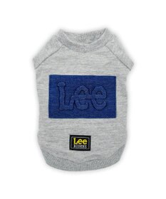PET PARADISE Lee エンボス ロゴ Ｔシャツ 《グレー》 小型犬