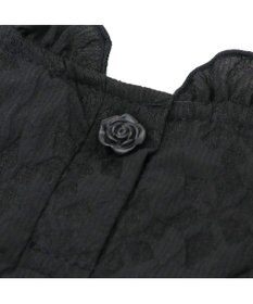 PET PARADISE cherircouture フリルリボン ワンピース 《ブラック》 小型犬