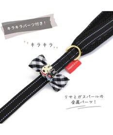 PET PARADISE リサとガスパール  反射リード 《ギンガムチェック》SS~S