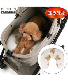 PET PARADISE ペットパラダイス くまちゃん織り 遠赤外線 ボアピロー