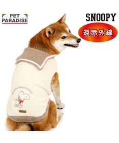 PET PARADISE スヌーピー 遠赤外線 セーラーニット お散歩柄 中型犬