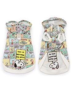 PET PARADISE 犬の服 犬 服 秋冬 スヌーピー パーカー 【小型犬】 カラーコミック
