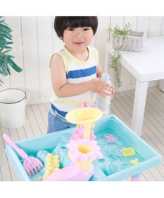 Mother garden マザーガーデン ウォータープレイテーブル 《パステル》水遊び フラワー プラおもちゃ