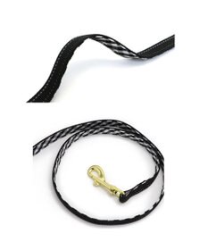 PET PARADISE リサとガスパール  反射リード 《ギンガムチェック》SS~S