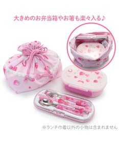 Mother garden マザーガーデン 野いちご ランチ巾着 《スケッチ柄》