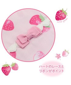 Mother garden マザーガーデン 野いちご ランチ巾着 《スケッチ柄》