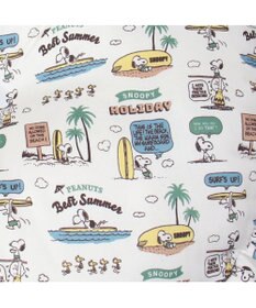 PET PARADISE スヌーピーサーフ柄 クール カドラーベッド(78×56cm)