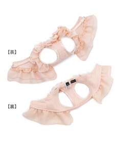 PET PARADISE cherircouture ツイード ベストハーネス 《ピンク》 Ｓ