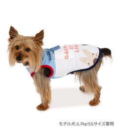 PET PARADISE リサとガスパール ポケットクール タンクトップ 《ふたり》 小型犬