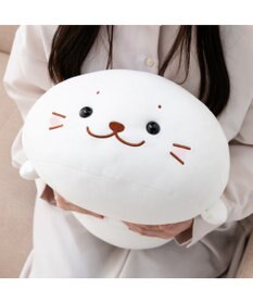 Mother garden しろたん ふわもち抱き枕 ぬいぐるみ 小 55cm