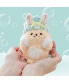 Mother garden しろたん 洗顔ぽてぽてマスコット 《らっこいぬ》 もこもこアワー 単品