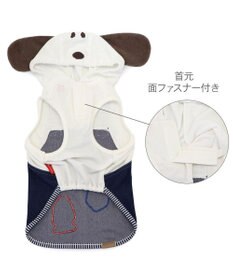 PET PARADISE スヌーピー オーバーオール風 パーカー 小型犬