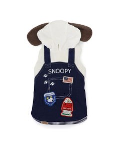 PET PARADISE スヌーピー オーバーオール風 パーカー 小型犬