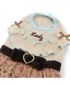 PET PARADISE ディズニー わんわん物語 レディ ワンピース 《モノグラム柄》 小型犬