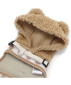 PET PARADISE ペットパラダイス くま なりきり ハーネス 《 チェック柄 》 ３Ｓ