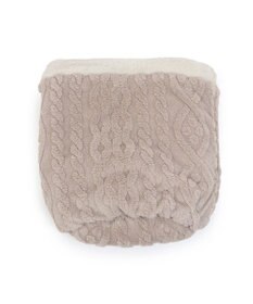 PET PARADISE ペットパラダイス 筒形寝袋 遠赤外線 《アラン柄》 35cm×50cm