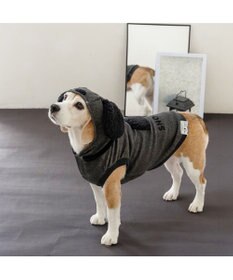 PET PARADISE スヌーピー 50s スヌーピーパーカー 《ブラック》 中型犬 大型犬