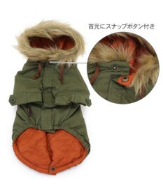 PET PARADISE ペットパラダイス 遠赤外線 モッズコート 小型犬