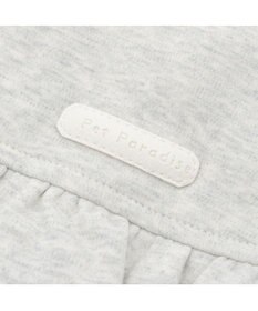 PET PARADISE ペットパラダイス フリルフーディー 《グレー》 小型犬