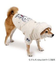 PET PARADISE スヌーピー 遠赤外線 コート 《月面着陸》 中型犬 大型犬