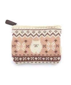 Mother garden マザーガーデン ふわんこ ニットポーチ 12cm×15cm