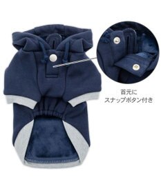 PET PARADISE J.PRESS ロゴ 裏起毛 パーカー 中型犬
