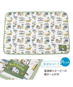 PET PARADISE 犬 クール マット 冷感 スヌーピー 柔らか  サーフ柄クールマット (90×60cm) 接触冷感 ひんやり ペット