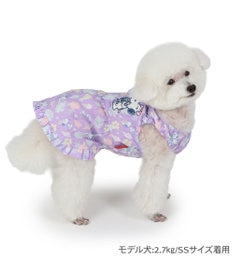 PET PARADISE スヌーピー 接触冷感 背中開き リゾートワンピース 小型犬