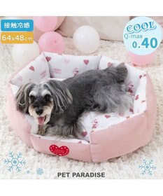 PET PARADISE ディズニー ミニーマウス クールカドラー 《ハート柄》 Ｍ