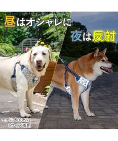 PET PARADISE スヌーピー 超反射 アストロノーツ ハーネス&リード Ｌ