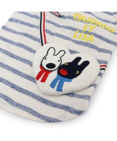 PET PARADISE リサとガスパール ボーダーハートTシャツ 小型犬