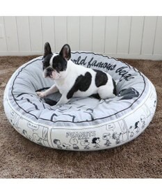 PET PARADISE スヌーピー クッション （90cm） 《ハッピーダンス柄》