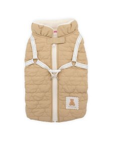 PET PARADISE ペットパラダイス くまちゃん アウターハーネス  キルト 小型犬