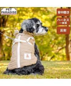 PET PARADISE ペットパラダイス くまちゃん アウターハーネス  キルト 小型犬