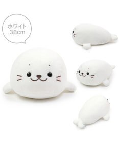 Mother garden しろたん＆らむね クール ぬいぐるみ 38cm 《単品 》しろたん ホワイト / ミントブルー / らむね ひんやり 接触冷感