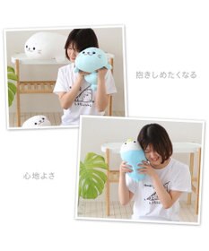 Mother garden しろたん＆らむね クール ぬいぐるみ 38cm 《単品 》しろたん ホワイト / ミントブルー / らむね ひんやり 接触冷感