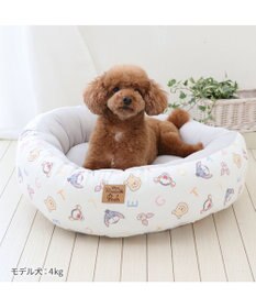 PET PARADISE ディズニー くまのプーさん クール 丸型 カドラー 《ハッピー柄》 小型犬