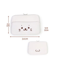 Mother garden しろたん パソコンケース 顔ぼん