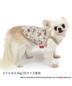 PET PARADISE ミニオン ペティヒート タンクトップ ボブ ティム柄  小型犬