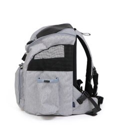 PET PARADISE J.PRESS マルチリュック グレー （M ）L ハグ＆キャリー 小型犬