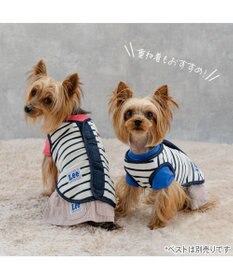 PET PARADISE Lee ワンショルダー パンツつなぎ 《ブルー》 小型犬