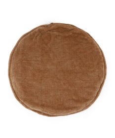 PET PARADISE ペットパラダイス くまちゃん 遠赤外線ボア 丸マット (70cm)  S