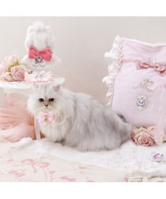PET PARADISE ディズニー マリー 猫首輪  段リボン 小/中