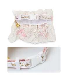 PET PARADISE ディズニー マリー 猫首輪  段リボン 小/中