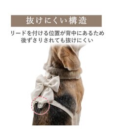 PET PARADISE ペットパラダイス  アクティブハーネス  花柄りぼん ＳＭ 中型犬