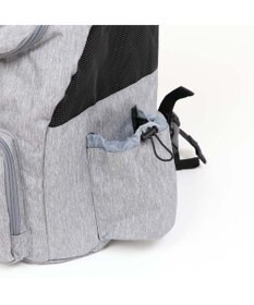 PET PARADISE J.PRESS マルチリュック グレー （M ）L ハグ＆キャリー 小型犬