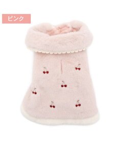 PET PARADISE ペットパラダイス チェリー ポンチョ 《ピンク》 小型犬