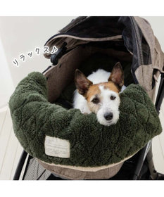 PET PARADISE ペットパラダイス 遠赤外線 カート用クッション 《オニオン柄》