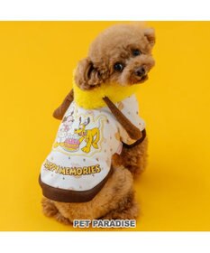 PET PARADISE ディズニー ミッキーマウス&プルート パーカー 《ケーキ柄》 小型犬